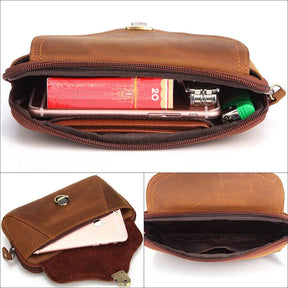 Vintage Men's Waist Leather wallet