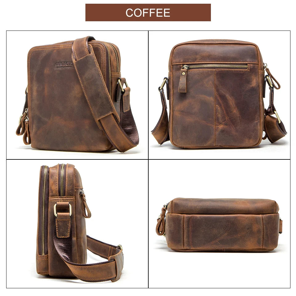 Leather Shoulder Bag Rover