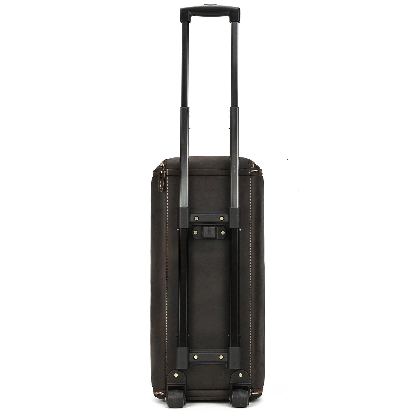 Leather Rolling Luggage