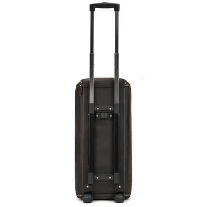 Leather Rolling Luggage