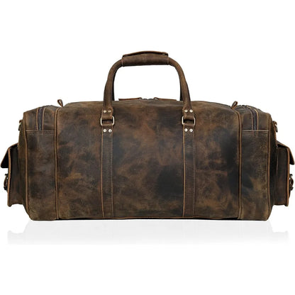 Leather Suitcase Duffel