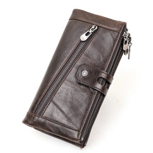 Men’s Long Leather Wallet