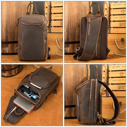 Leather Crossbody Bag Titan