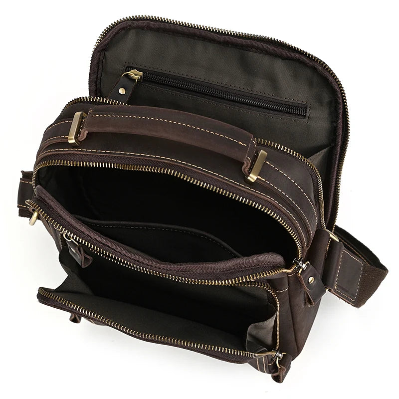 Leather Shoulder Bag Strider