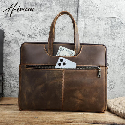 Executive Leather Brief