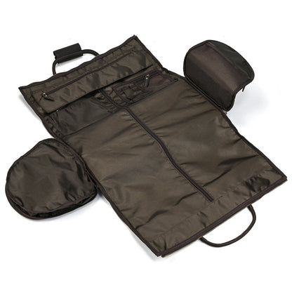 Leather Rolling Luggage