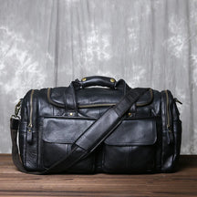 Retro Leather Travel Bag
