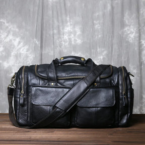Retro Leather Travel Bag