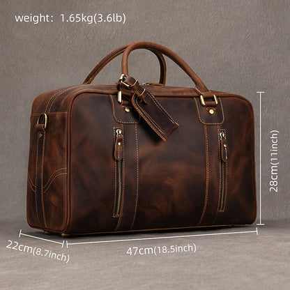 Leather Suitcase Boreal