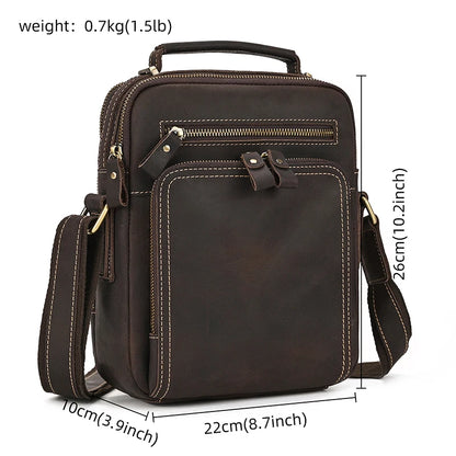Leather Shoulder Bag Strider