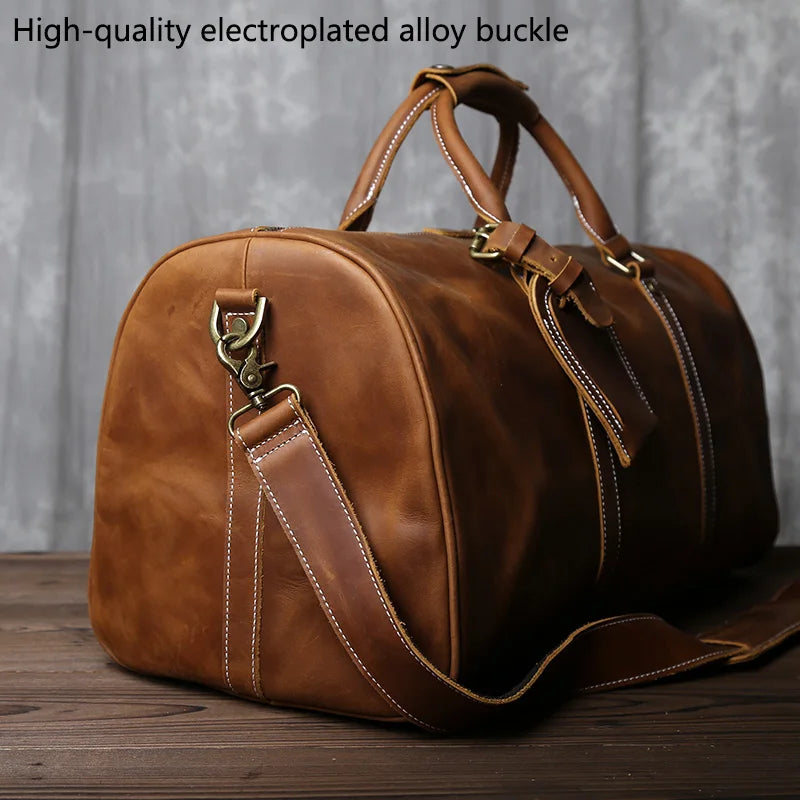 Leather Suitcase Texas