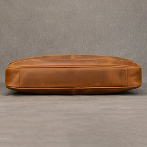 Leather Men Briefcase Vintage Business