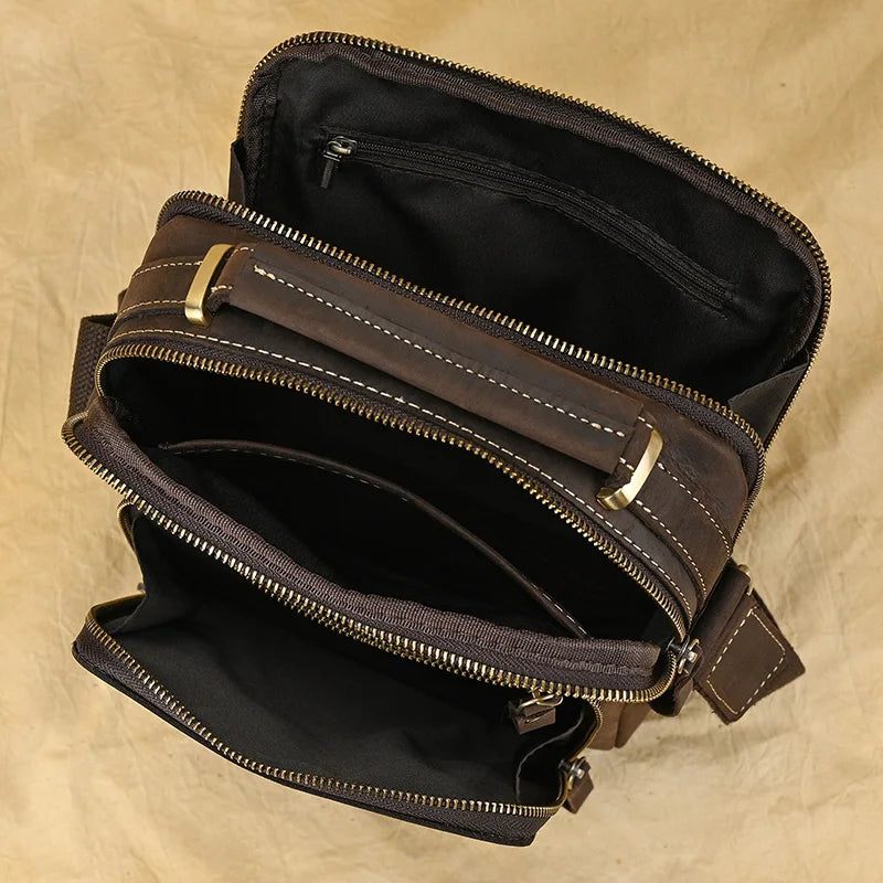 Leather Shoulder Bag Harbor