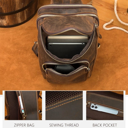 Leather Crossbody Bag Titan