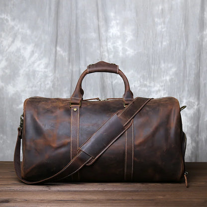 Leather Suitcase Texas
