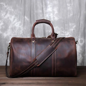 Leather Travel Crossbody Bag