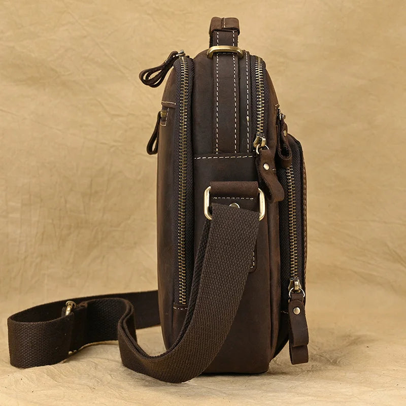 Leather Shoulder Bag Harbor