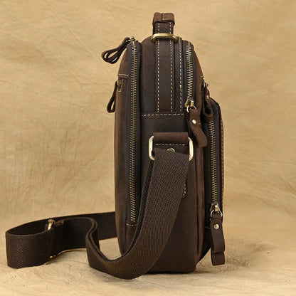 Leather Shoulder Bag Harbor